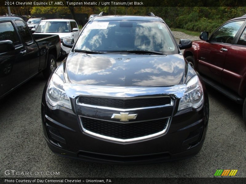 Tungsten Metallic / Light Titanium/Jet Black 2014 Chevrolet Equinox LT AWD