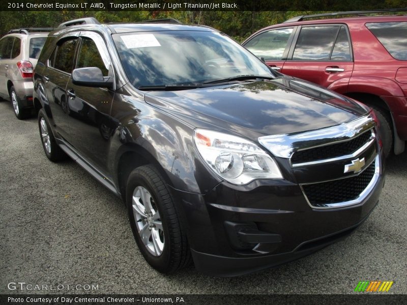Tungsten Metallic / Light Titanium/Jet Black 2014 Chevrolet Equinox LT AWD