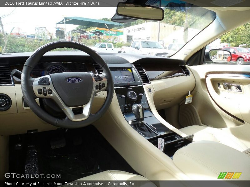  2016 Taurus Limited AWD Dune Interior