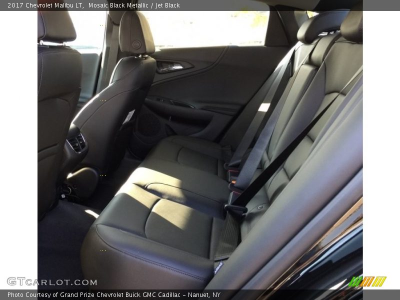 Mosaic Black Metallic / Jet Black 2017 Chevrolet Malibu LT