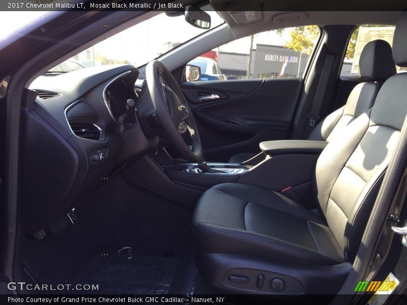 Mosaic Black Metallic / Jet Black 2017 Chevrolet Malibu LT