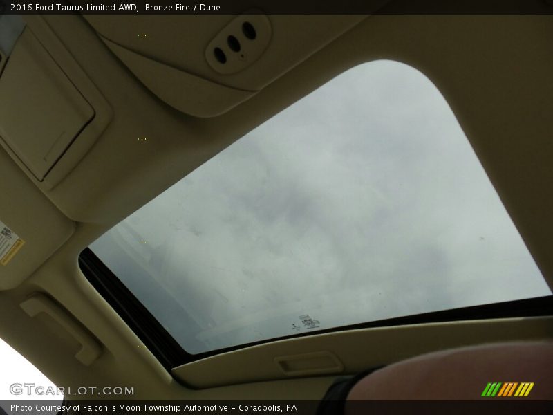 Bronze Fire / Dune 2016 Ford Taurus Limited AWD