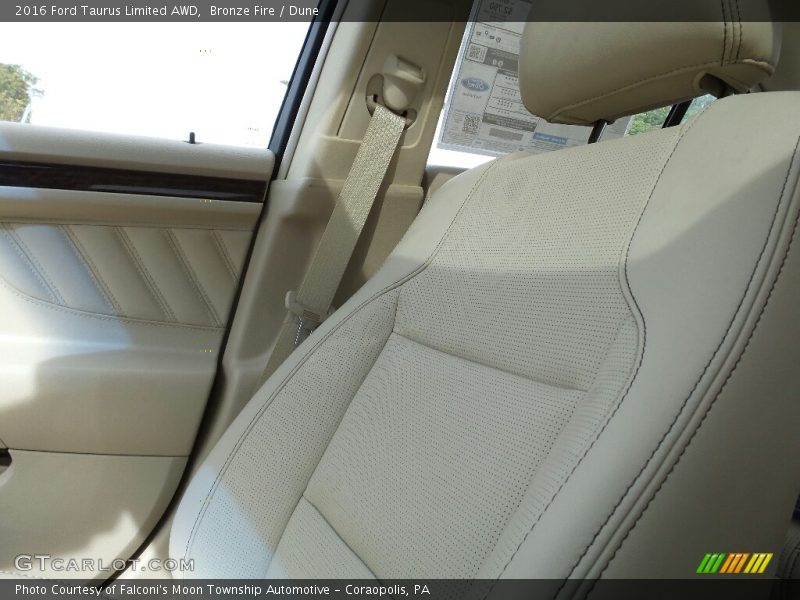 Bronze Fire / Dune 2016 Ford Taurus Limited AWD