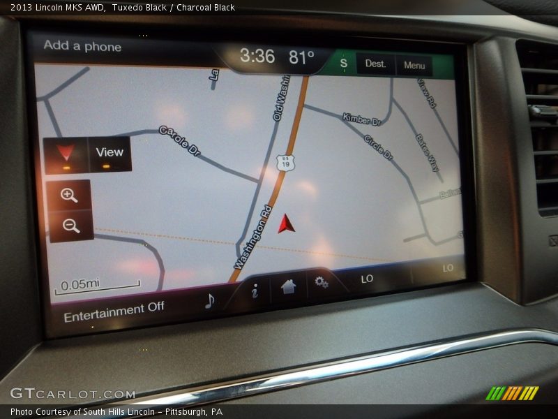 Tuxedo Black / Charcoal Black 2013 Lincoln MKS AWD