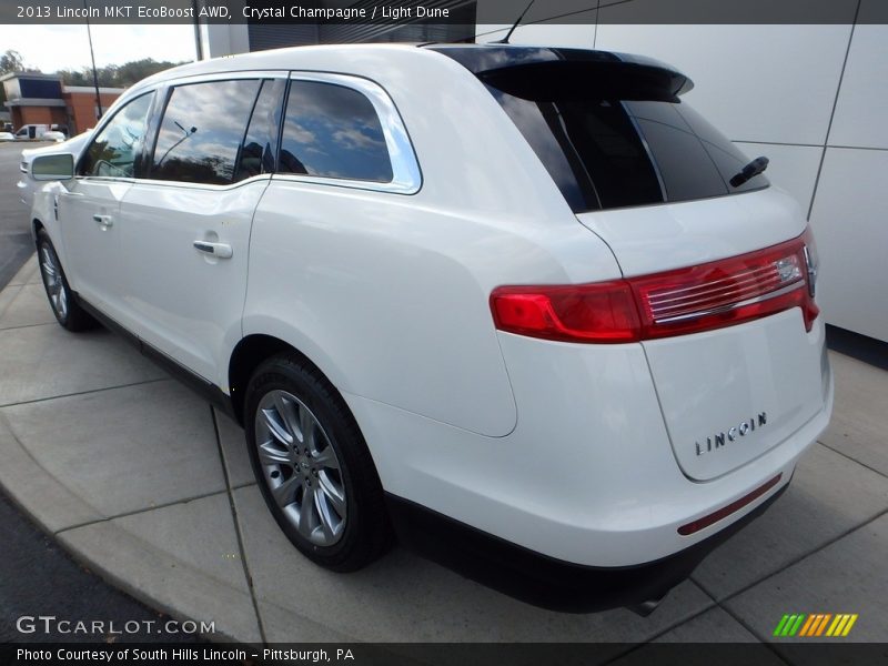 Crystal Champagne / Light Dune 2013 Lincoln MKT EcoBoost AWD