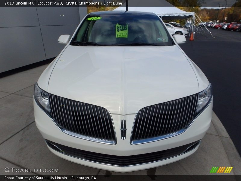 Crystal Champagne / Light Dune 2013 Lincoln MKT EcoBoost AWD