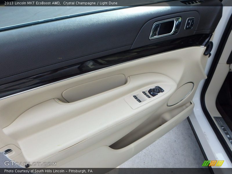Crystal Champagne / Light Dune 2013 Lincoln MKT EcoBoost AWD