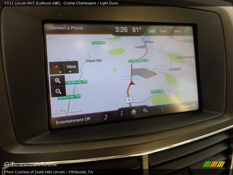 Crystal Champagne / Light Dune 2013 Lincoln MKT EcoBoost AWD