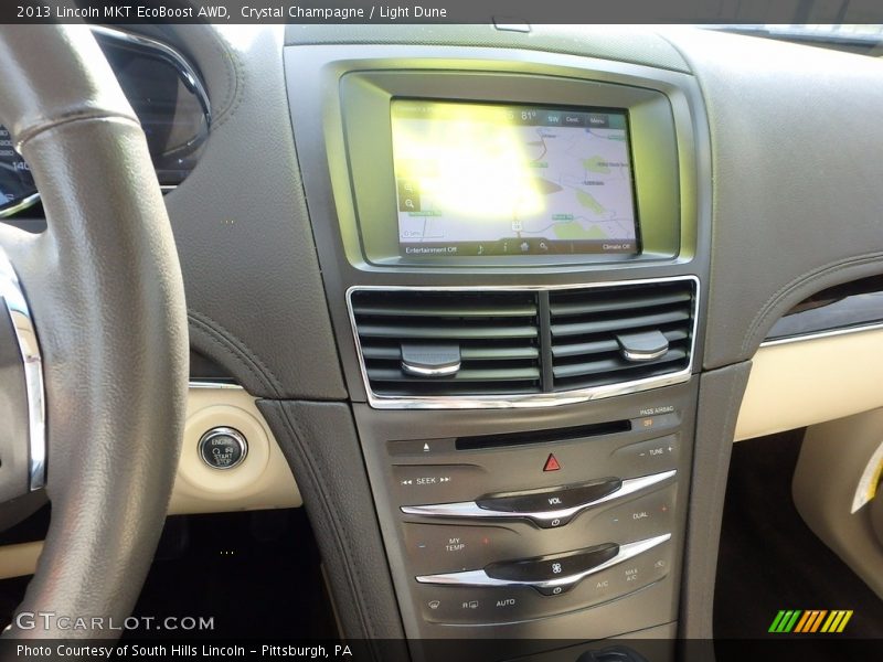 Crystal Champagne / Light Dune 2013 Lincoln MKT EcoBoost AWD