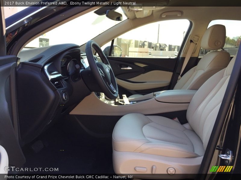 Ebony Twilight Metallic / Light Neutral 2017 Buick Envision Preferred AWD