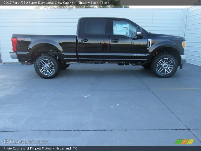 Shadow Black / Black 2017 Ford F250 Super Duty Lariat Crew Cab 4x4