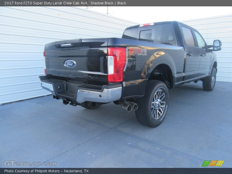 Shadow Black / Black 2017 Ford F250 Super Duty Lariat Crew Cab 4x4