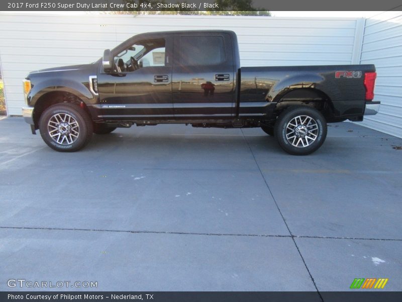 Shadow Black / Black 2017 Ford F250 Super Duty Lariat Crew Cab 4x4