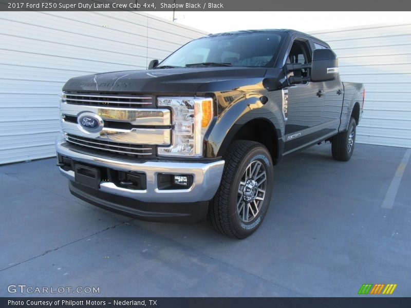 Shadow Black / Black 2017 Ford F250 Super Duty Lariat Crew Cab 4x4