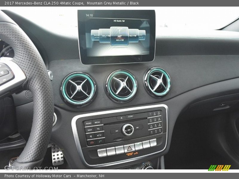 Mountain Grey Metallic / Black 2017 Mercedes-Benz CLA 250 4Matic Coupe