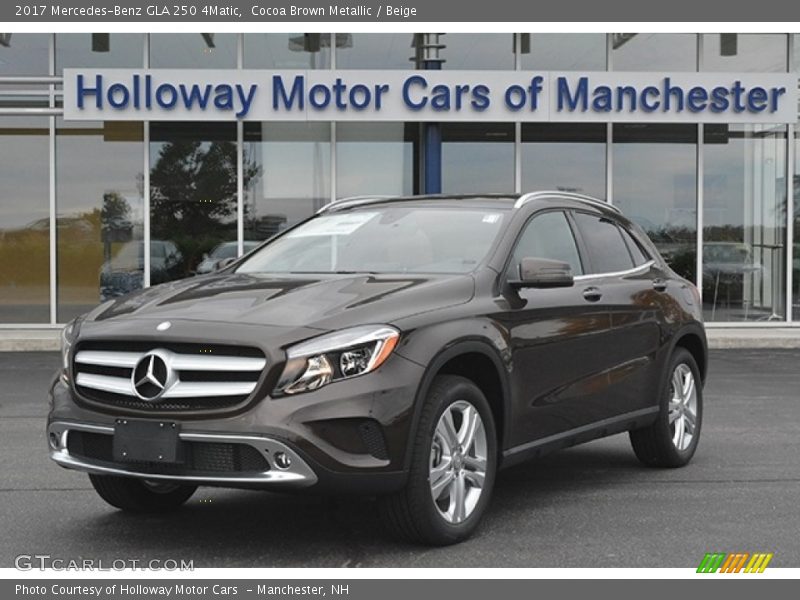 Cocoa Brown Metallic / Beige 2017 Mercedes-Benz GLA 250 4Matic