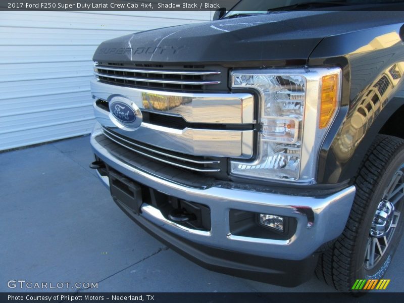 Shadow Black / Black 2017 Ford F250 Super Duty Lariat Crew Cab 4x4