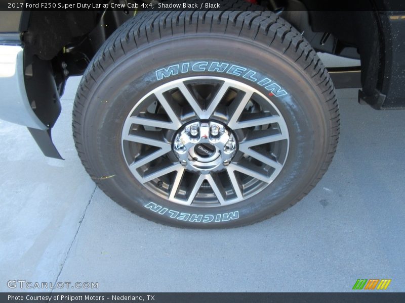 Shadow Black / Black 2017 Ford F250 Super Duty Lariat Crew Cab 4x4