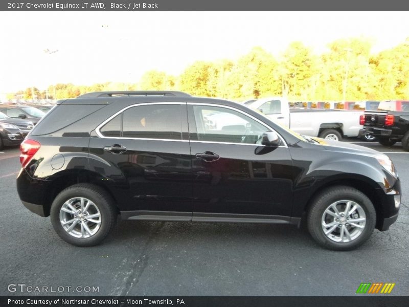 Black / Jet Black 2017 Chevrolet Equinox LT AWD