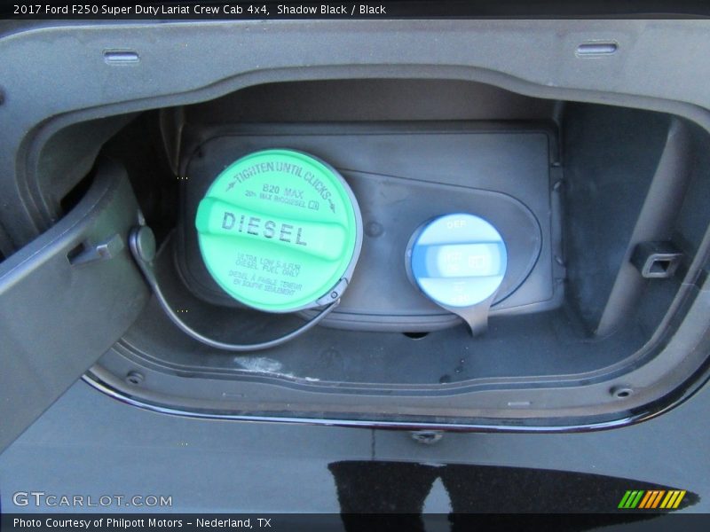 Shadow Black / Black 2017 Ford F250 Super Duty Lariat Crew Cab 4x4