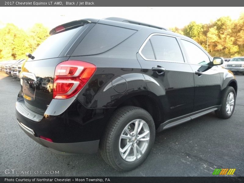 Black / Jet Black 2017 Chevrolet Equinox LT AWD