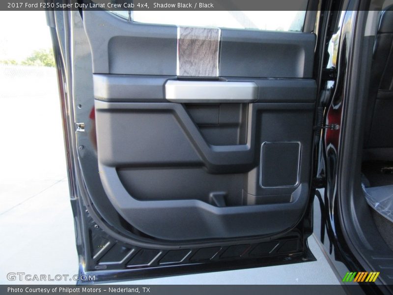 Shadow Black / Black 2017 Ford F250 Super Duty Lariat Crew Cab 4x4
