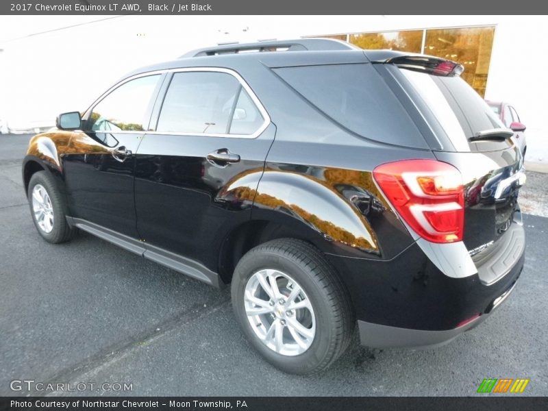 Black / Jet Black 2017 Chevrolet Equinox LT AWD