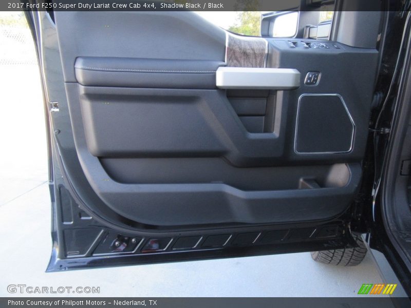 Shadow Black / Black 2017 Ford F250 Super Duty Lariat Crew Cab 4x4
