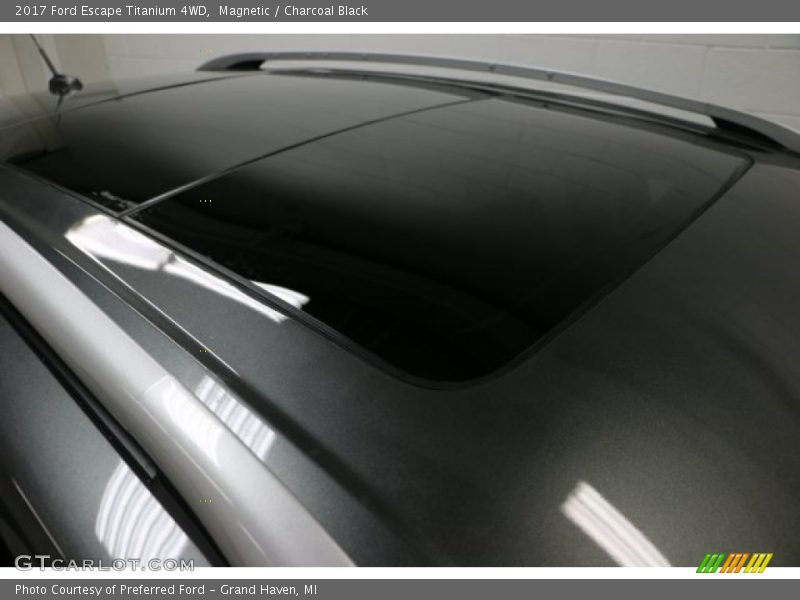 Magnetic / Charcoal Black 2017 Ford Escape Titanium 4WD