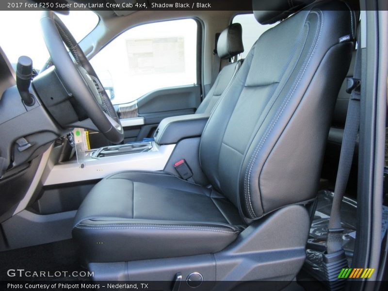 Shadow Black / Black 2017 Ford F250 Super Duty Lariat Crew Cab 4x4