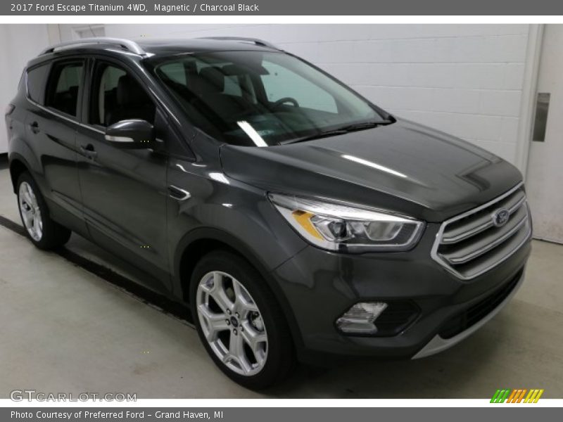 Magnetic / Charcoal Black 2017 Ford Escape Titanium 4WD