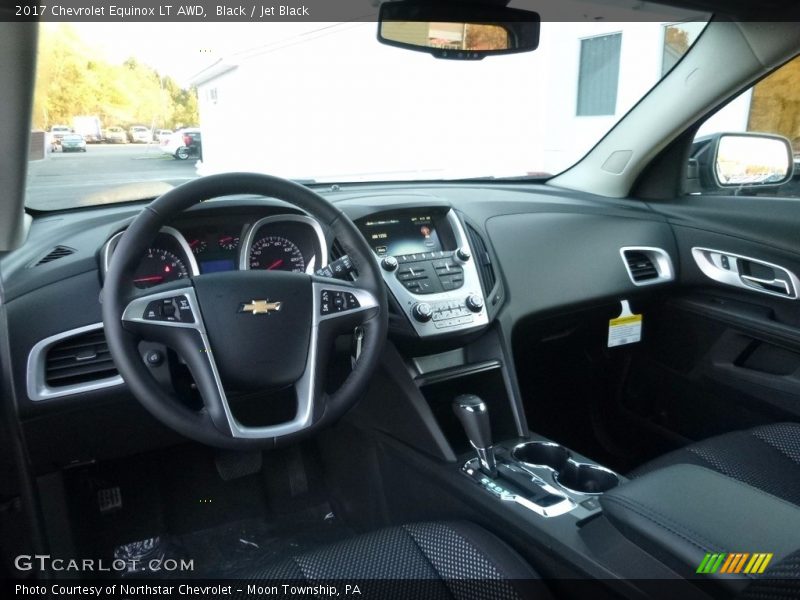 Black / Jet Black 2017 Chevrolet Equinox LT AWD