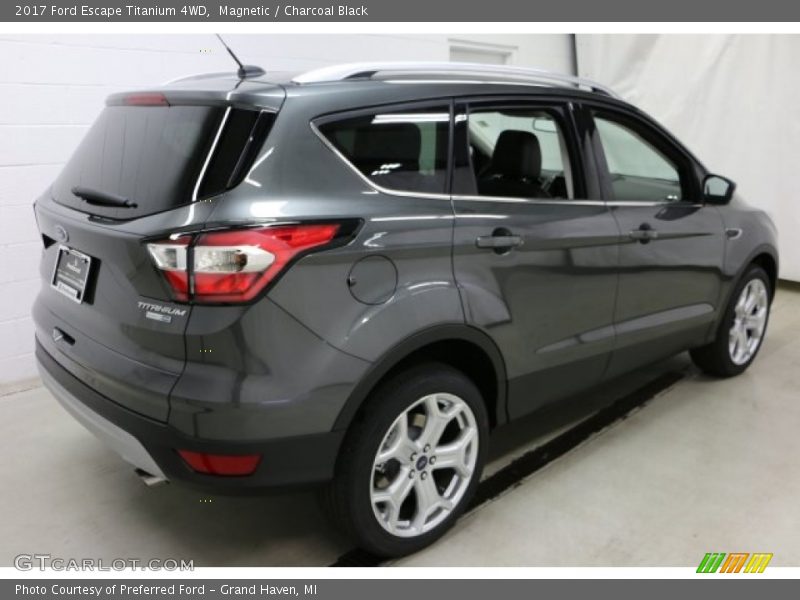 Magnetic / Charcoal Black 2017 Ford Escape Titanium 4WD