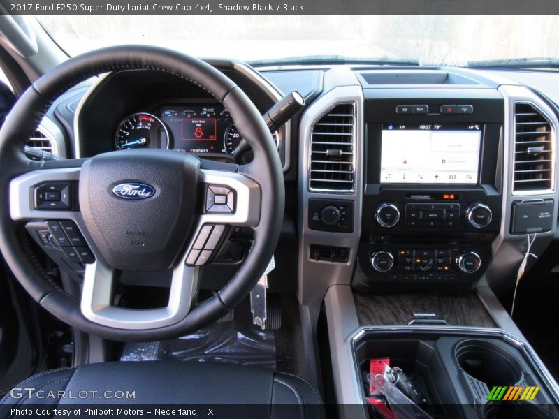 Shadow Black / Black 2017 Ford F250 Super Duty Lariat Crew Cab 4x4