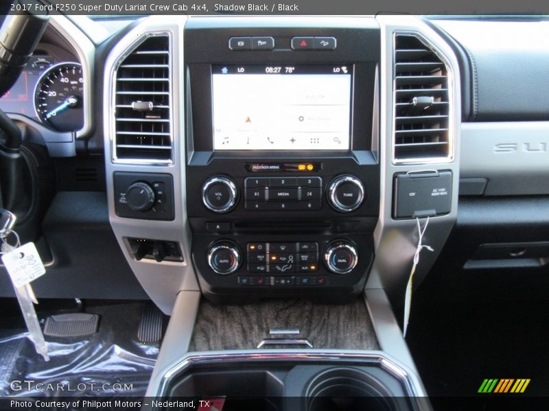 Shadow Black / Black 2017 Ford F250 Super Duty Lariat Crew Cab 4x4