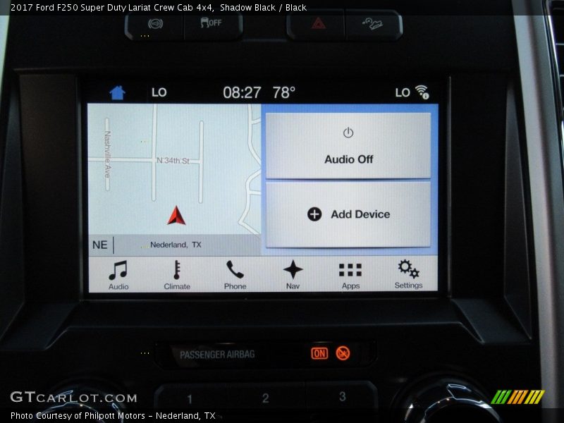 Shadow Black / Black 2017 Ford F250 Super Duty Lariat Crew Cab 4x4