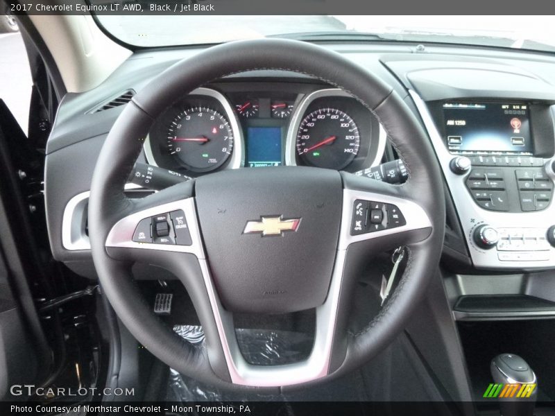 Black / Jet Black 2017 Chevrolet Equinox LT AWD