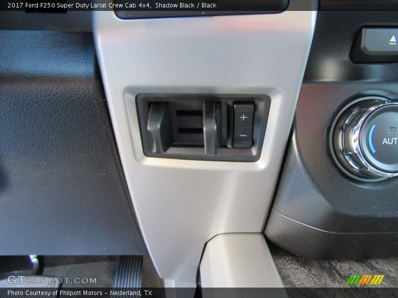 Shadow Black / Black 2017 Ford F250 Super Duty Lariat Crew Cab 4x4