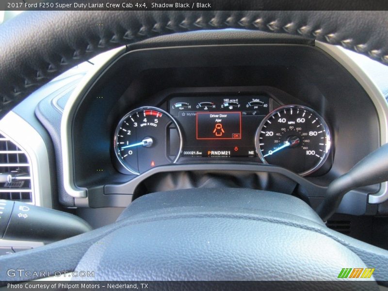 Shadow Black / Black 2017 Ford F250 Super Duty Lariat Crew Cab 4x4
