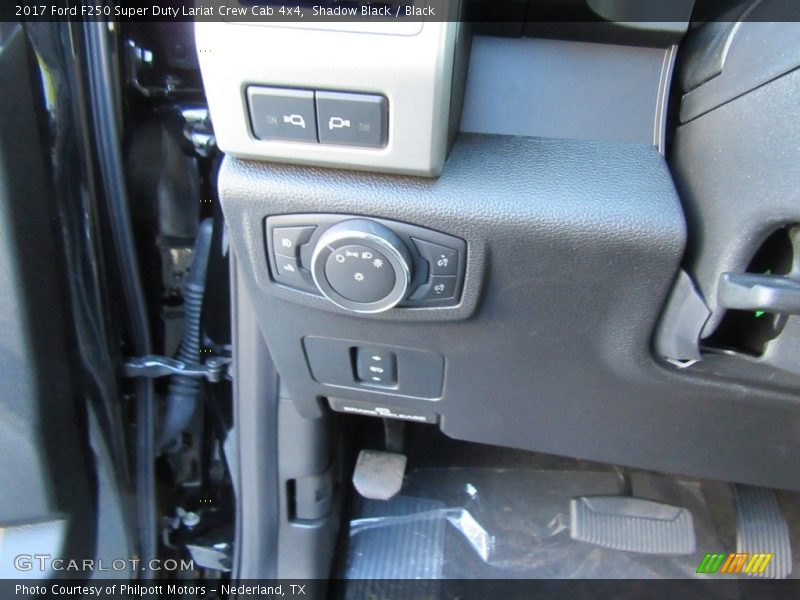 Shadow Black / Black 2017 Ford F250 Super Duty Lariat Crew Cab 4x4