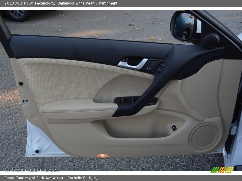 Bellanova White Pearl / Parchment 2013 Acura TSX Technology