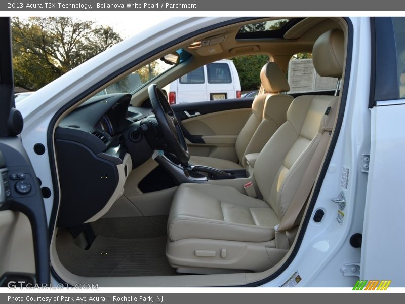 Bellanova White Pearl / Parchment 2013 Acura TSX Technology