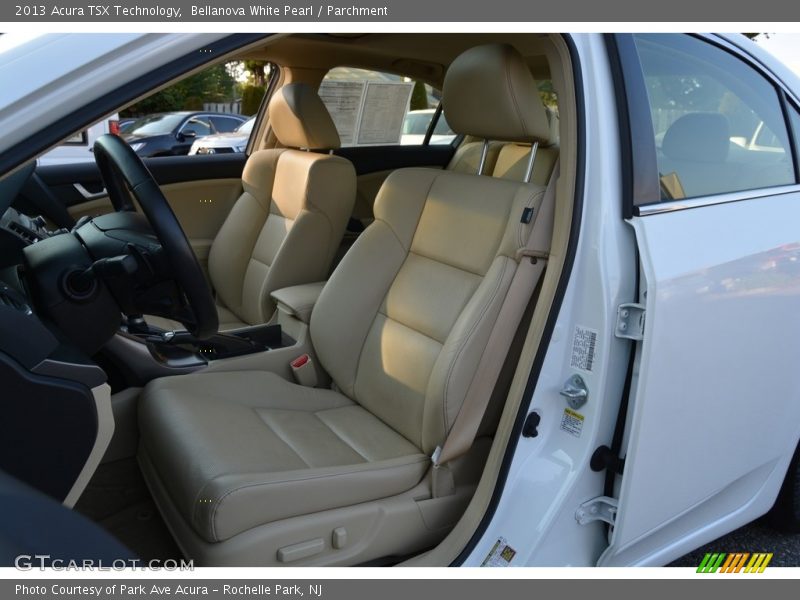 Bellanova White Pearl / Parchment 2013 Acura TSX Technology