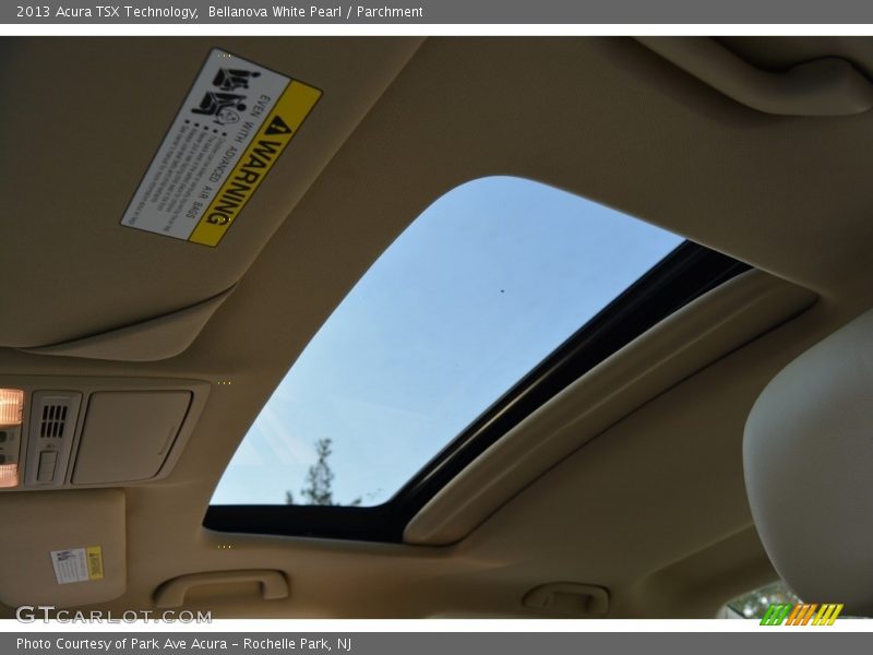 Bellanova White Pearl / Parchment 2013 Acura TSX Technology