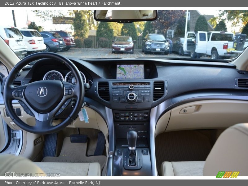 Bellanova White Pearl / Parchment 2013 Acura TSX Technology
