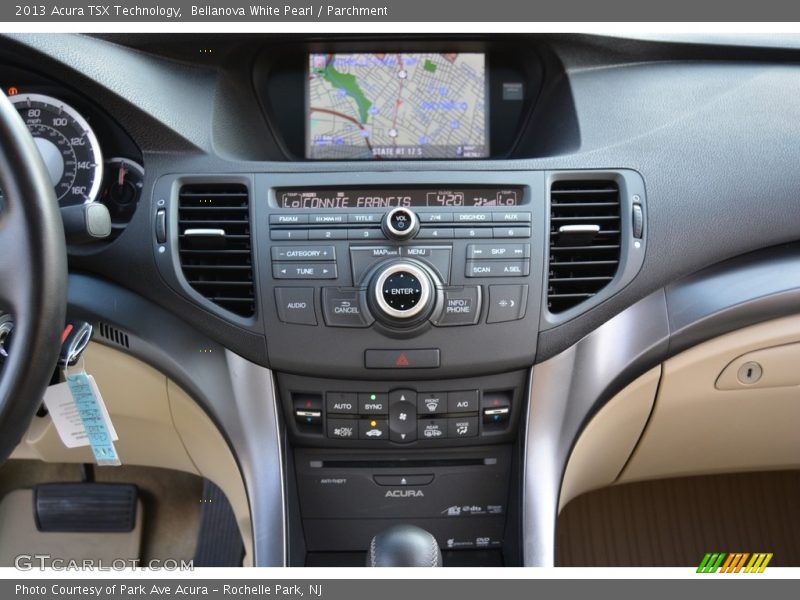 Bellanova White Pearl / Parchment 2013 Acura TSX Technology