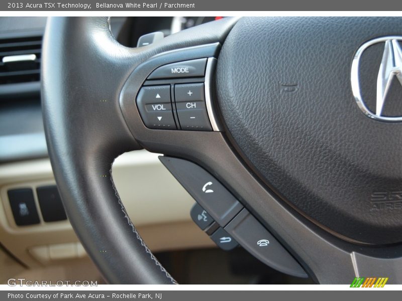 Bellanova White Pearl / Parchment 2013 Acura TSX Technology