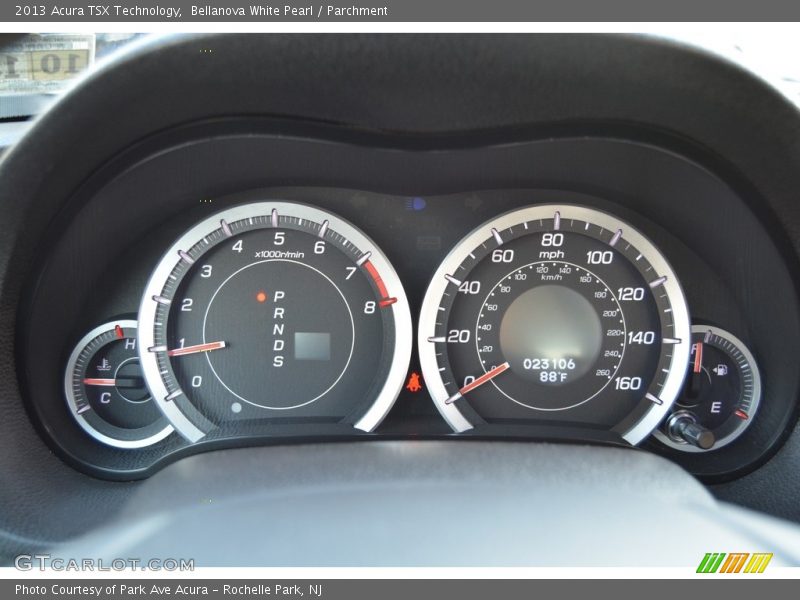 Bellanova White Pearl / Parchment 2013 Acura TSX Technology