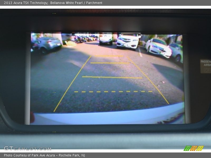 Bellanova White Pearl / Parchment 2013 Acura TSX Technology