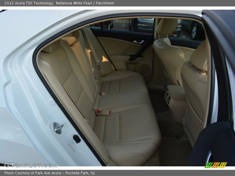 Bellanova White Pearl / Parchment 2013 Acura TSX Technology